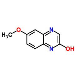 6-Methoxy-2-quinoxalinol structure