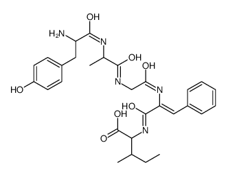 enkephalin-Leu, dehydro-Phe(4)- structure