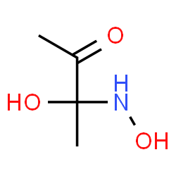 2-Butanone, 3-hydroxy-3-(hydroxyamino)- (7CI,9CI)结构式