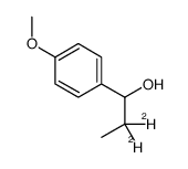 2,2-dideuterio-1-(4-methoxyphenyl)propan-1-ol Structure