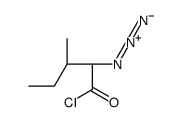 (2S,3S)-2-azido-3-methylpentanoyl chloride Structure