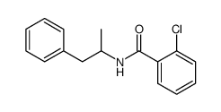 N-(β-phenyl)isopropyl-o-chlorobenzamide Structure
