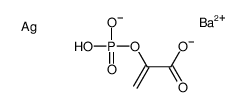 barium [2-(phosphonooxy)acrylato(3-)]argentate(2-) Structure