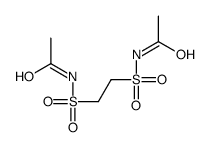 N-[2-(acetylsulfamoyl)ethylsulfonyl]acetamide结构式