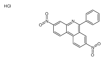 3,8-dinitro-6-phenylphenanthridinium chloride structure