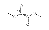 oxalic acid dimethyl ester, [carboxyl-14c] Structure