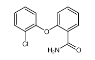 2-[2-Chlor-phenoxy]-benzamid Structure