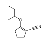 2-sek.-Butyloxy-1-cyan-cyclopenten-(1)结构式