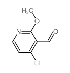 4-Chloro-2-Methoxynicotinaldehyde structure