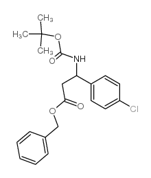 3-N-BOC-AMINO-3-(4-CHLOROPHENYL)PROPIONIC ACID BENZYL ESTER picture