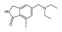 5-(diethylaminomethyl)-7-iodoisoindolinone结构式