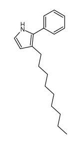 3-nonyl-2-phenylpyrrole结构式