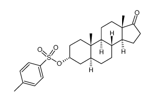 Androst-3-ol-17-one 3-p-toluenesulfonate结构式