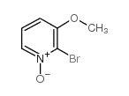 2-bromo-3-methoxy-1-oxidopyridin-1-ium Structure
