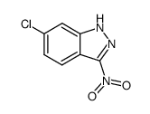 6-Chlor-3-nitroindazol结构式