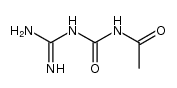 acetylcarbamoyl-guanidine Structure