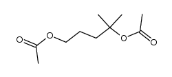 1,4-Diacetoxy-4-methylpentane Structure