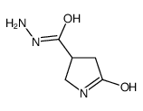 5-oxopyrrolidine-3-carbohydrazide结构式