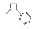 1-methyl-2-(3-pyridyl)azetidine Structure