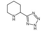 2-(2H-tetrazol-5-yl)piperidine结构式