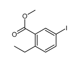 Methyl 2-ethyl-5-iodobenzoate Structure