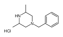 1-benzyl-3,5-dimethylpiperazine,hydrochloride结构式