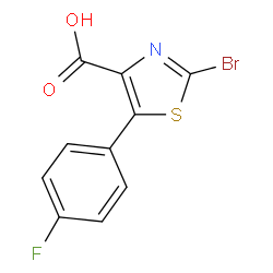 2-Bromo-5-(4-fluorophenyl)thiazole-4-carboxylic acid picture