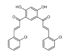 4,6-di(o-chlorocinnamoyl)resorcinol结构式