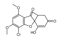 4'-O-DeMethyl Griseofulvin结构式