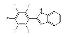 2-(2,3,4,5,6-pentafluorophenyl)-1H-indole Structure