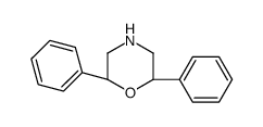 (2S,6S)- 2,6-diphenyl-morpholine structure