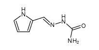 pyrrole-2-carbaldehyde semicarbazone Structure