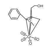 tetracarbonyl{(1-3)-η3-(2Z)-(η1(E)-α-ethoxybenzylidene)-4-hydroxy-1,3-butandiyl}chromium(0)结构式