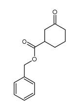 (S)-benzyl 3-oxocyclohexanecarboxylate结构式