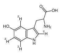 5-Hydroxy L-Tryptophan structure