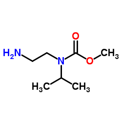 Methyl 2-aminoethyl(isopropyl)carbamate结构式