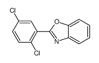 2-(2,5-dichlorophenyl)-1,3-benzoxazole结构式