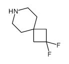 2,2-二氟-7-氮杂-螺[3.5]壬烷盐酸盐结构式