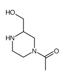 2-Piperazinemethanol, 4-acetyl- (9CI) picture