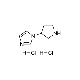 1-(3-pyrrolidinyl)-1H-imidazoledihydrochloride structure