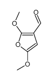 3-Furancarboxaldehyde, 2,5-dimethoxy- (9CI) Structure