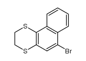 6-bromo-2,3-dihydronaphtho[1,2-b][1,4]dithiine Structure