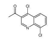 1-(4,8-dichloroquinolin-3-yl)ethanone结构式