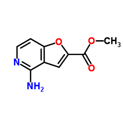 Methyl 4-aminofuro[3,2-c]pyridine-2-carboxylate Structure