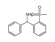 (2-methylsulfonylphenyl)-phenylmethanamine结构式