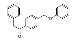 1-[4-(phenoxymethyl)phenyl]-2-phenylethanone Structure