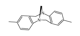 (-)-TRGER 碱结构式
