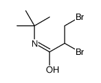 2,3-dibromo-N-tert-butylpropanamide Structure