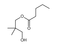 (3-hydroxy-2,2-dimethylpropyl) pentanoate Structure