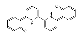 6-[6-[6-(6-oxocyclohexa-2,4-dien-1-ylidene)-1H-pyridin-2-yl]-1H-pyridin-2-ylidene]cyclohexa-2,4-dien-1-one Structure